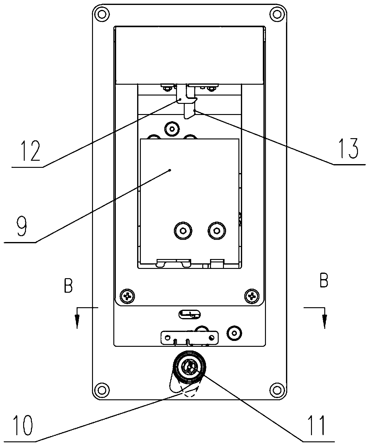 Vehicle door emergency unlocking control method and vehicle door system