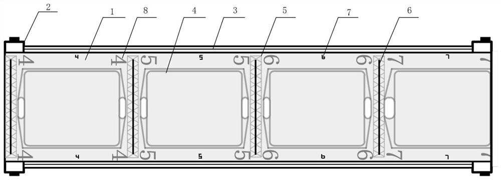 X-ray luggage safety inspection conveyor belt