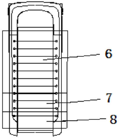 Safety training monitoring device of running machine