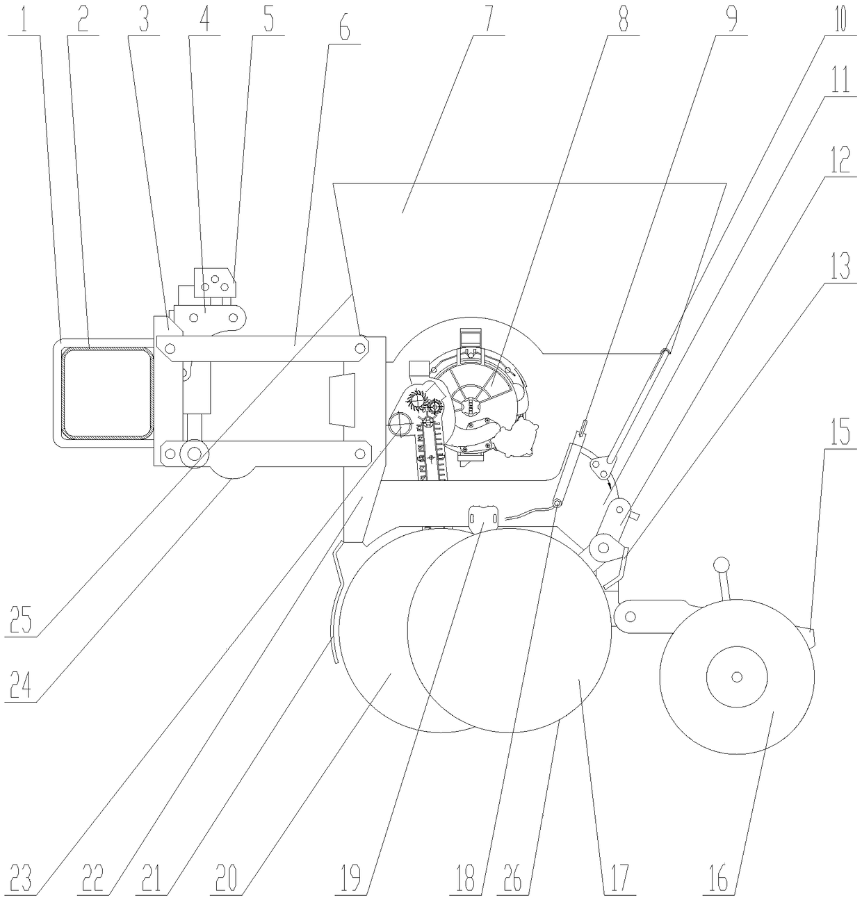 Intelligent air-suction seeder unit