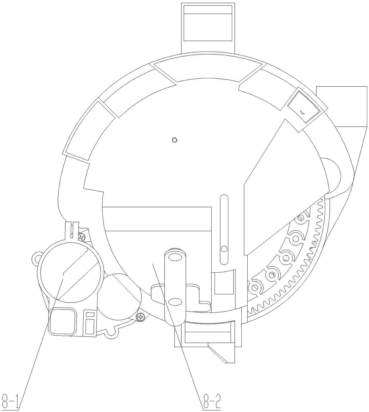 Intelligent air-suction seeder unit