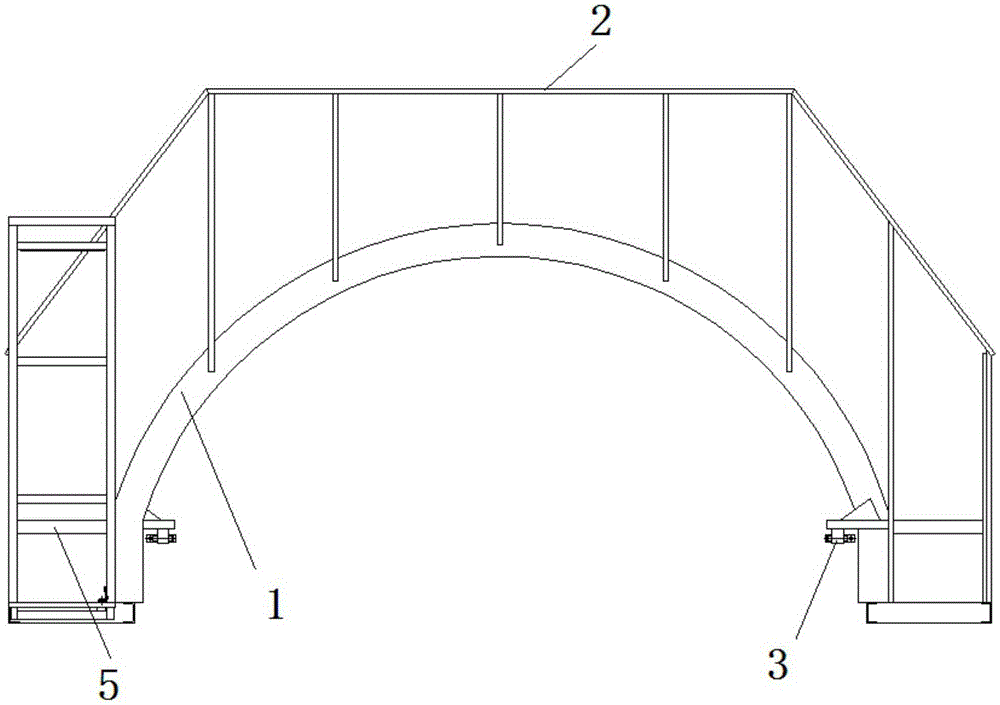 Movable type car roof assembly device