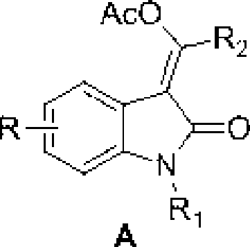 3-methylene-indol-2-one derivates and preparation method thereof