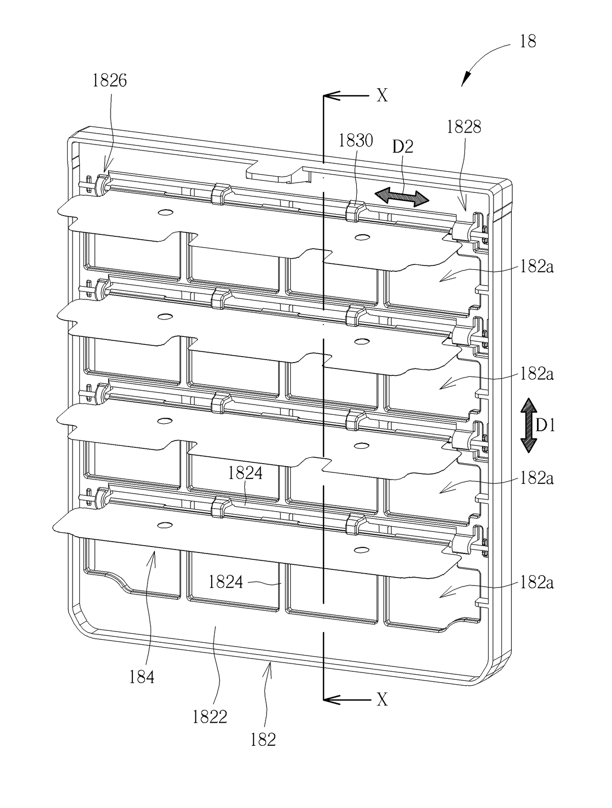 Vent structure and electronic apparatus therewith