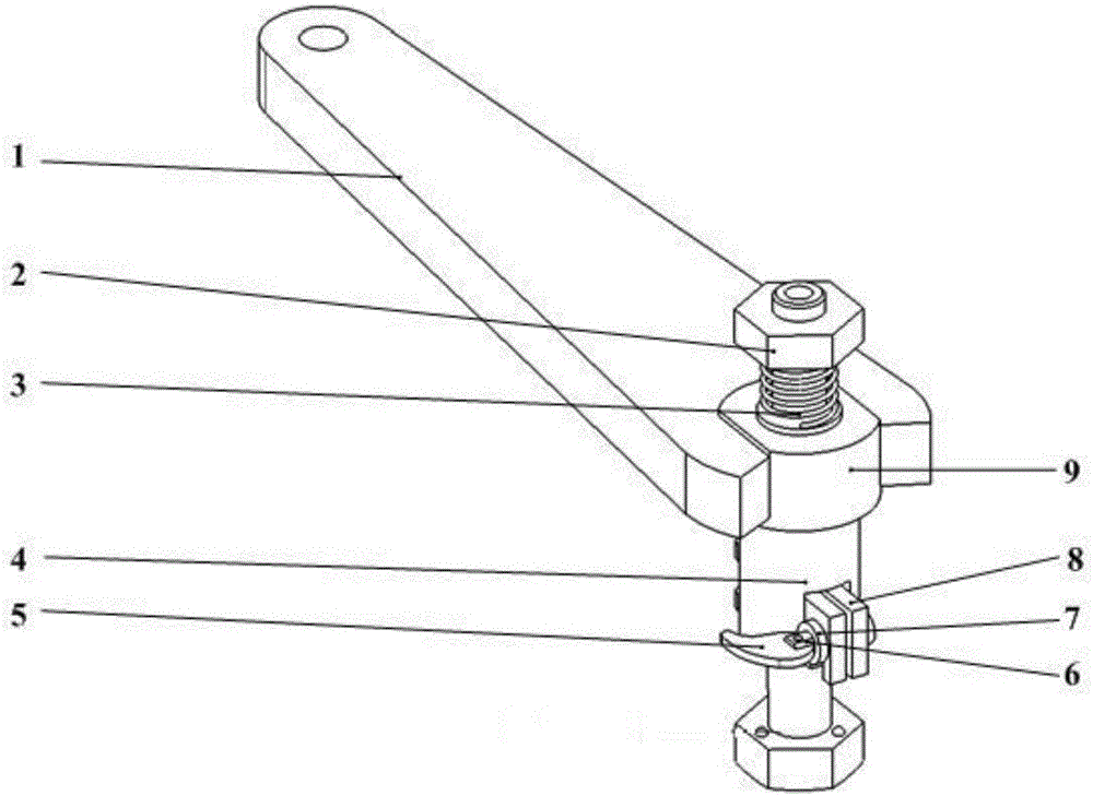 Projection welding bolt torque detection device and detection method thereof