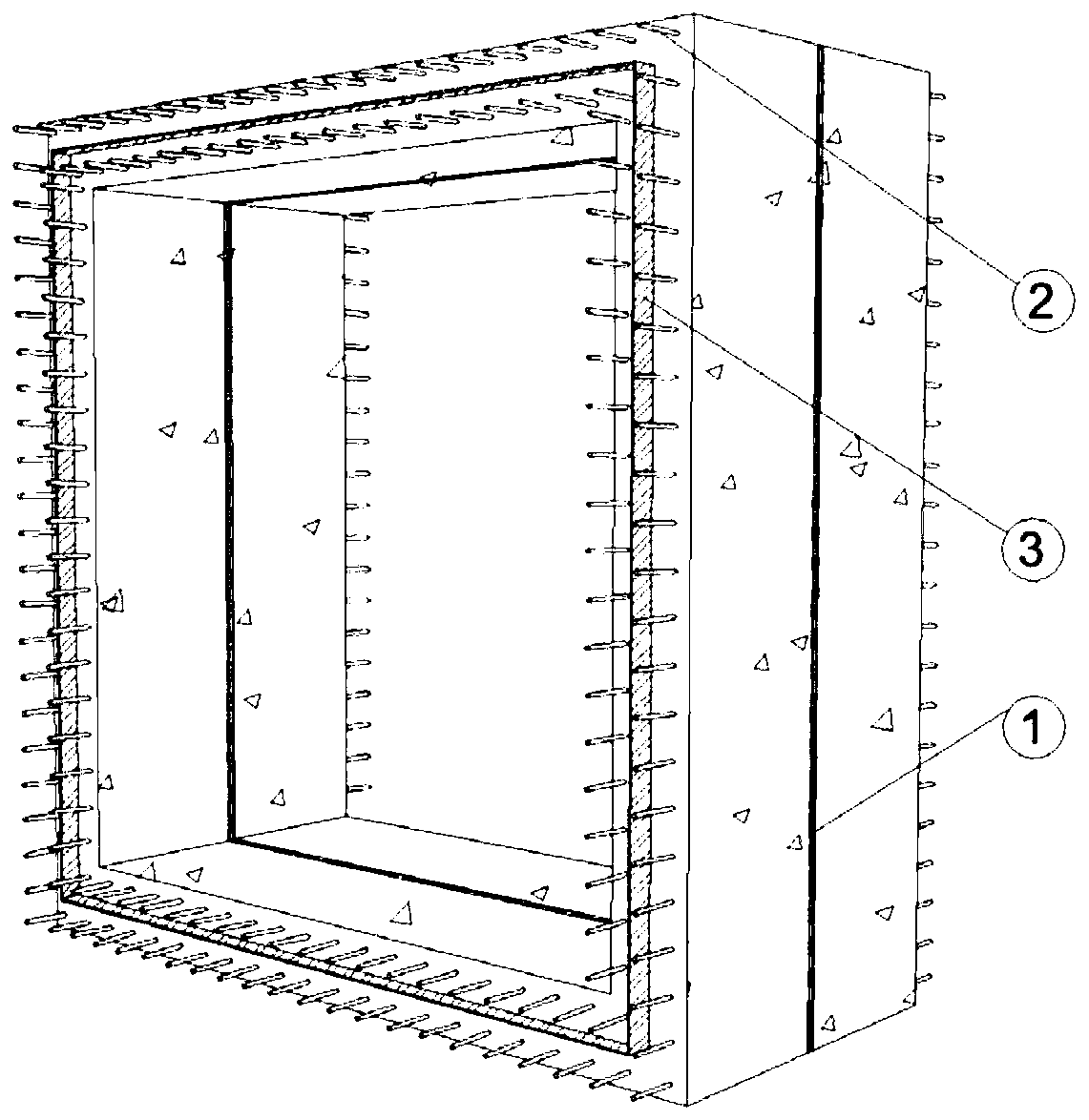 Flexible prefabricated member and method for constructing pipe gallery by using flexible prefabricated member