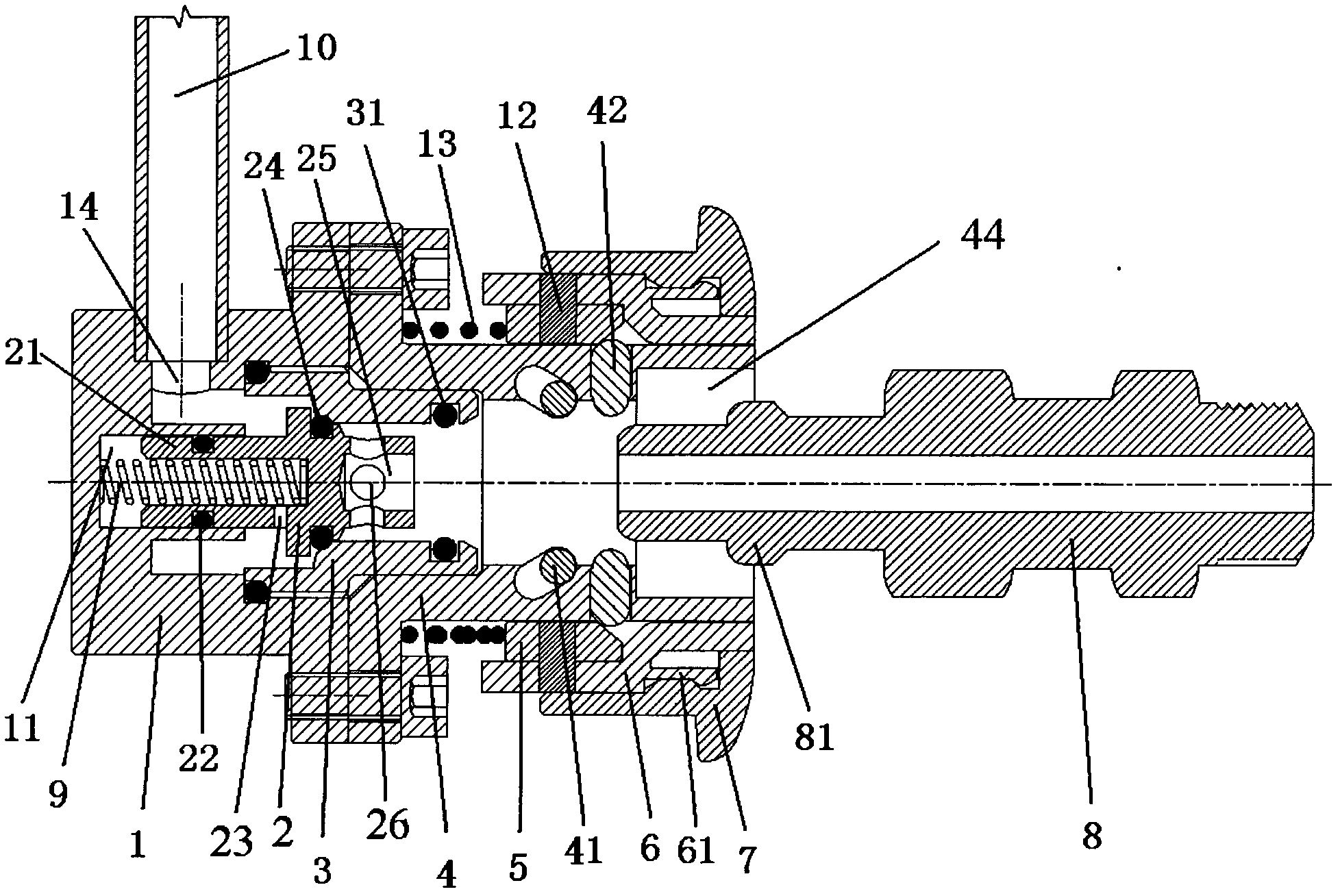 Vacuum aspiration air source terminal