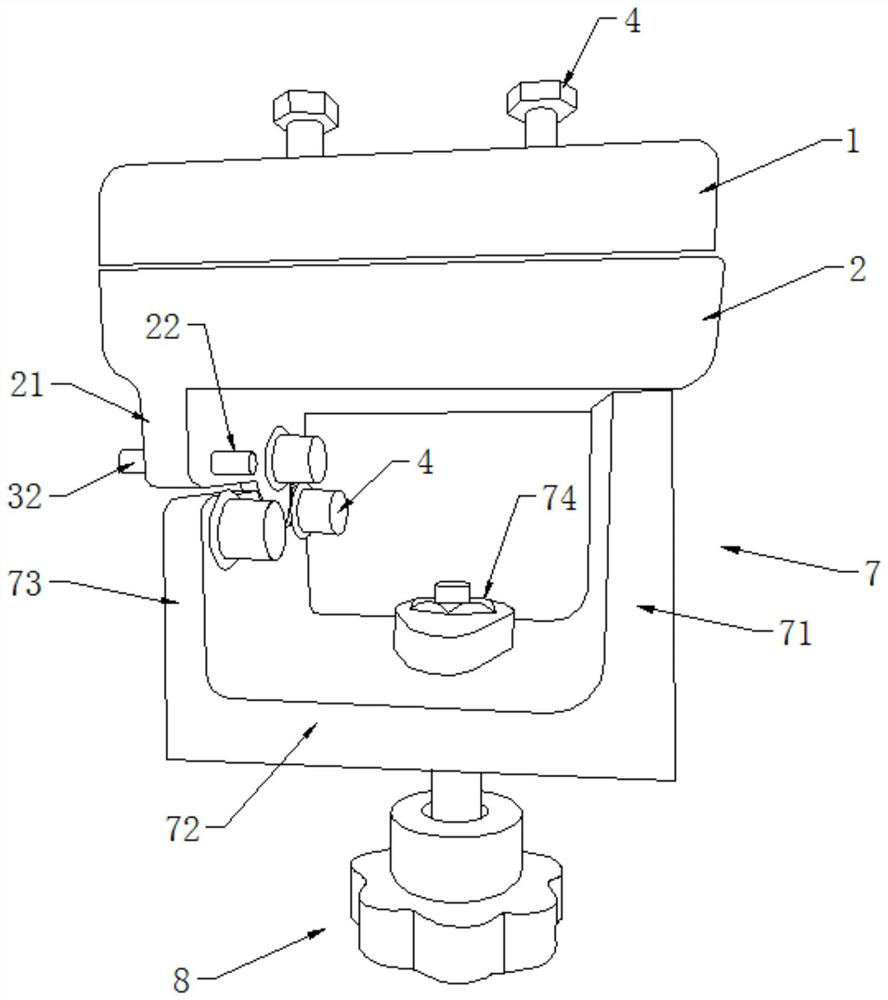 OPGW optical cable splice closure fixing device