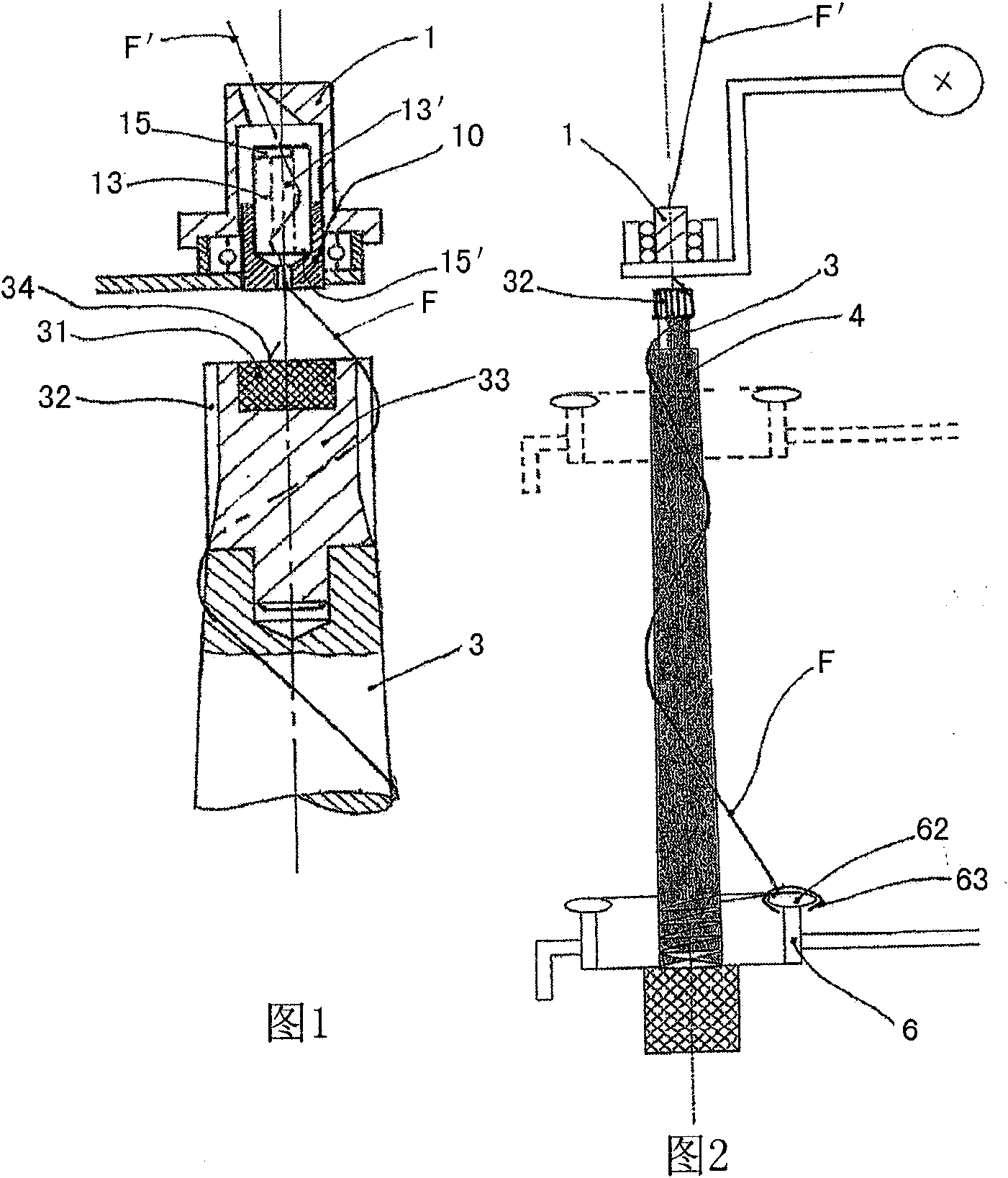 Method and apparatus for spinning staple fibres on ring-spinning machines