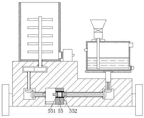 Novel pollution treatment device for waste gas