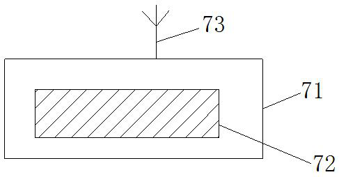 Temperature measurement and control type T-shaped insulating sheath