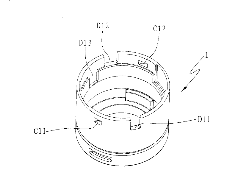 Constant temperature mixed valve core