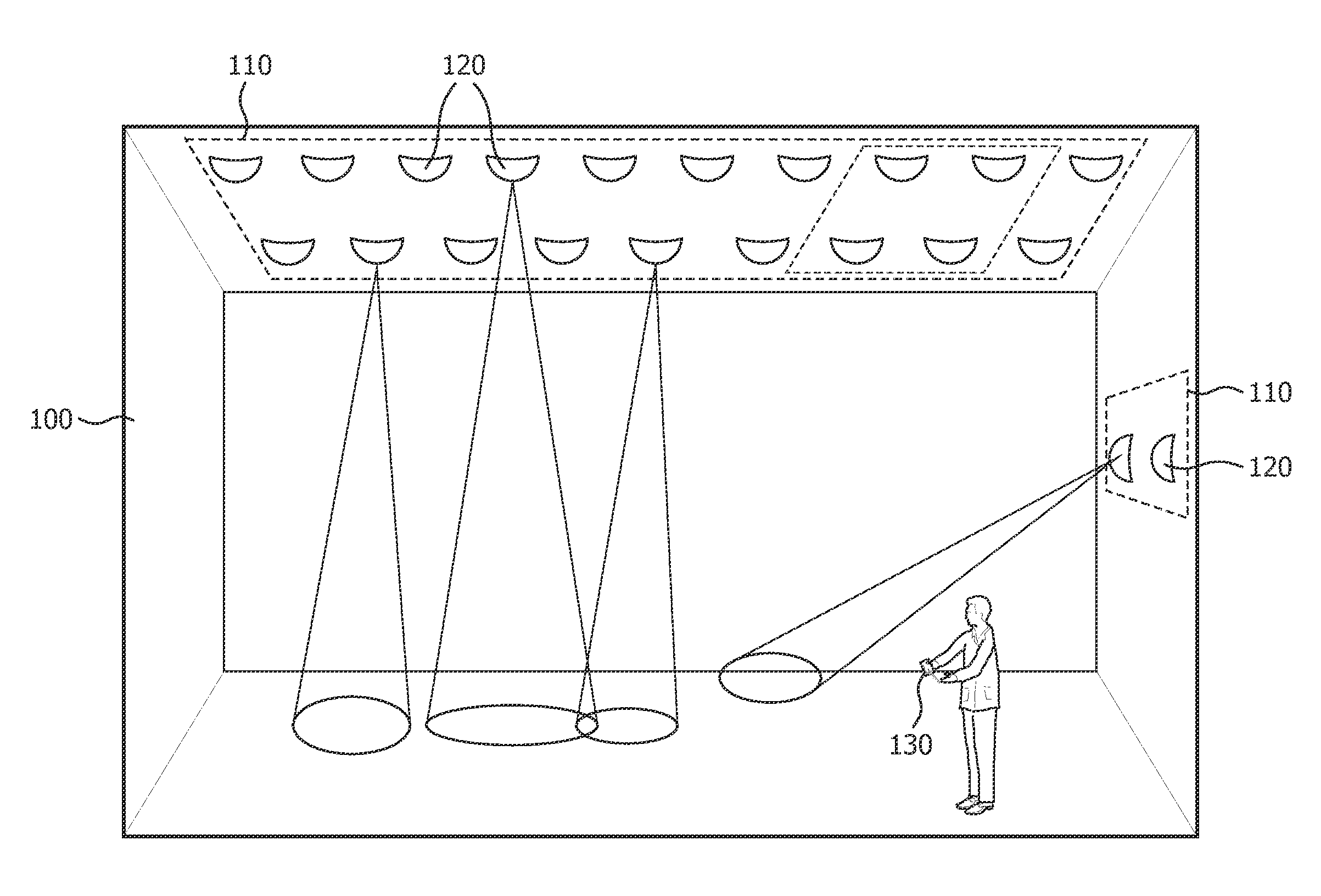 Method and system for asynchronous lamp identification