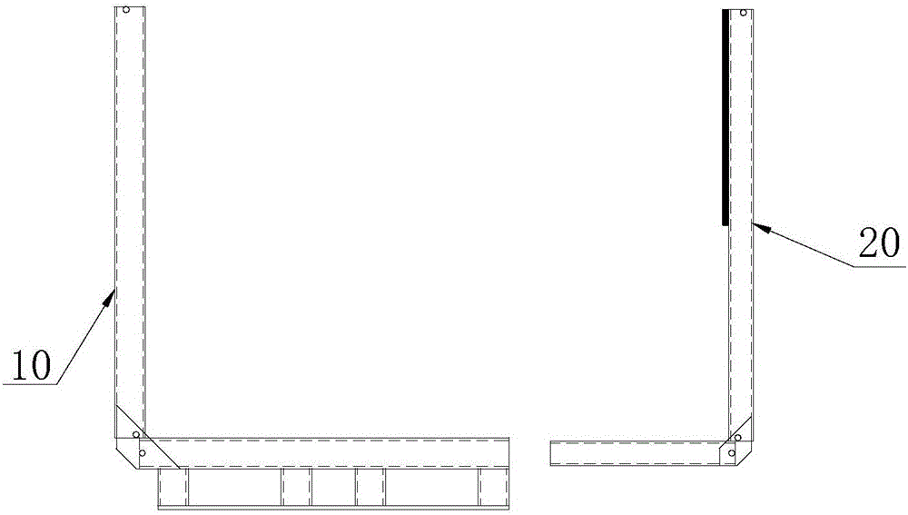 Float glass packing device