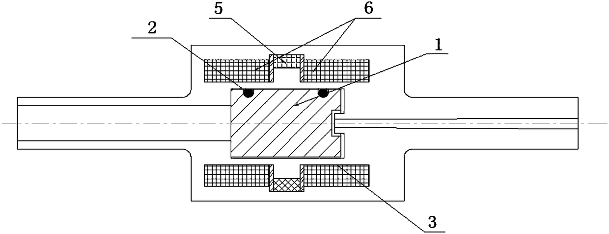 A miniature single-coil driven self-locking valve