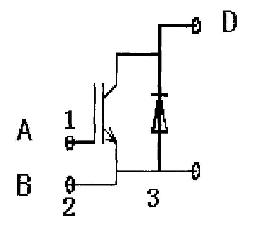 Novel isolated gate bipolar transistor module distributed with direct coated copper base plates