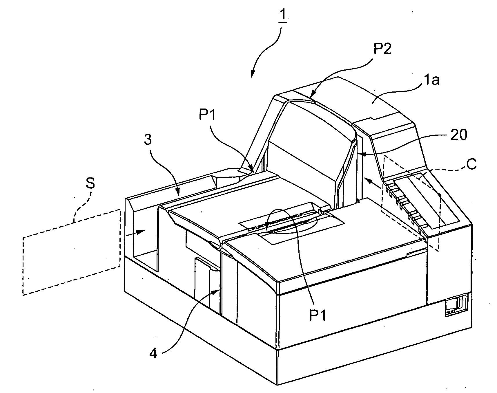 Data reading apparatus