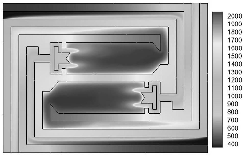 Dual-cavity annular micro burner based on Swiss roll structure