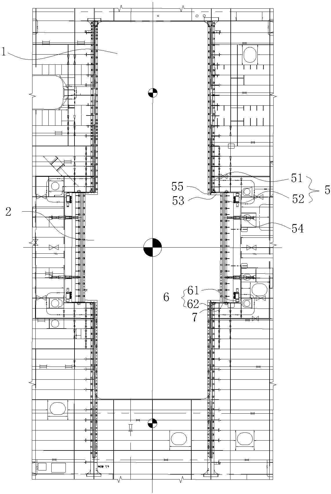 Sliding device and working method thereof