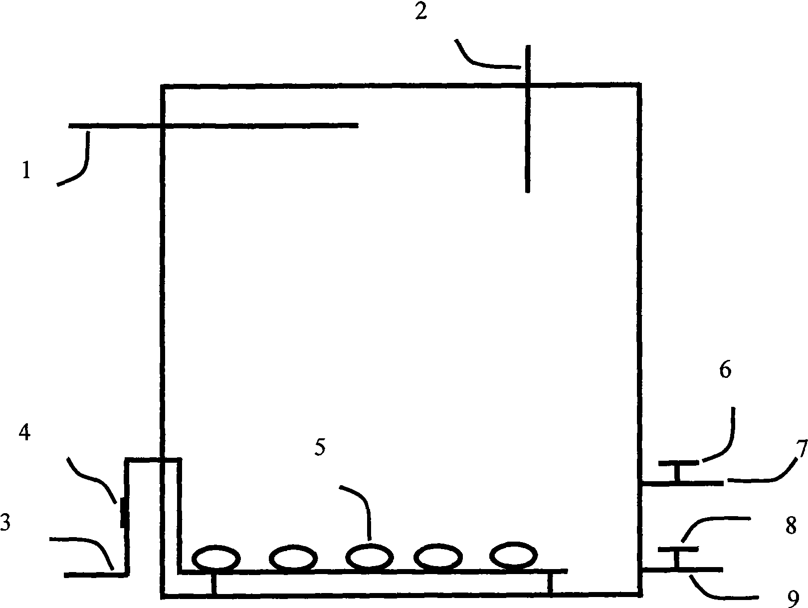 Method for processing preserved szechuan pickle waste water by compound bacterial flora