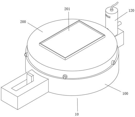 A multi-angle rotating mechanism for welding and processing of integrated circuit components