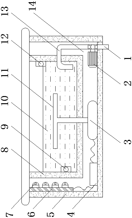 Tea table type aquarium