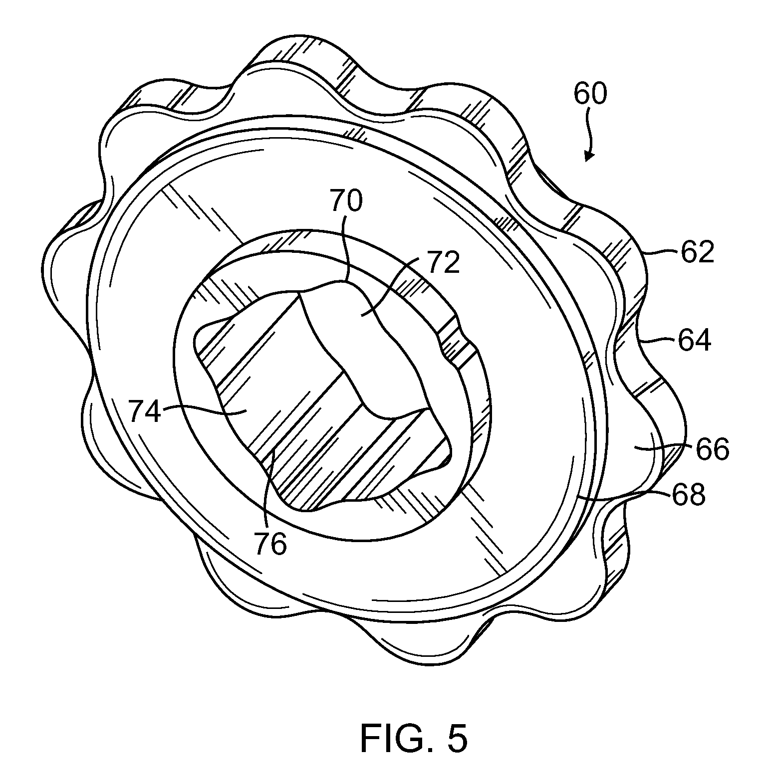 Disc for disc screen