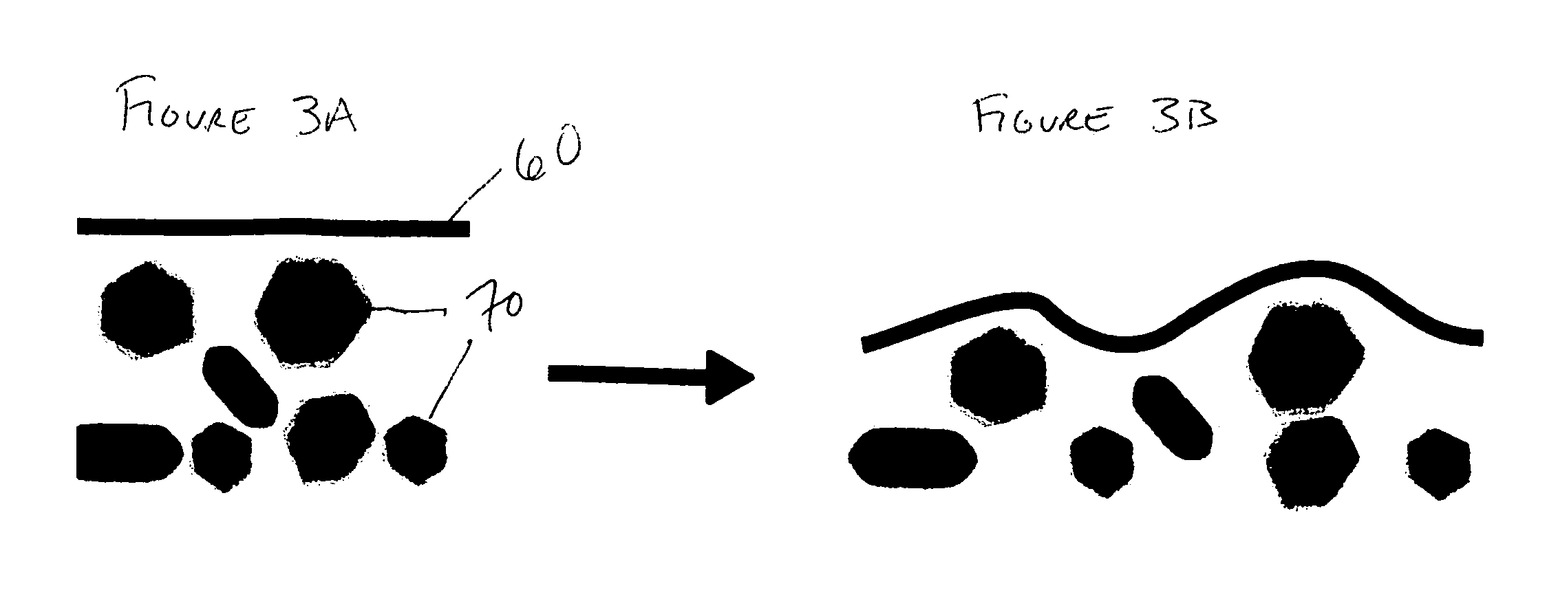 Nanoparticle coatings for flexible and/or drawable substrates