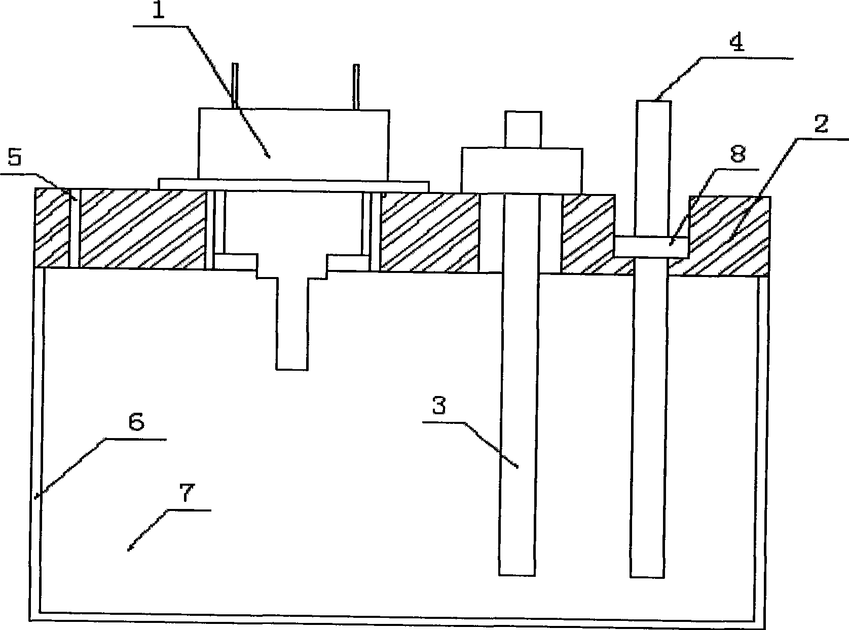 Water temperature sensor detection device and detecting method thereof