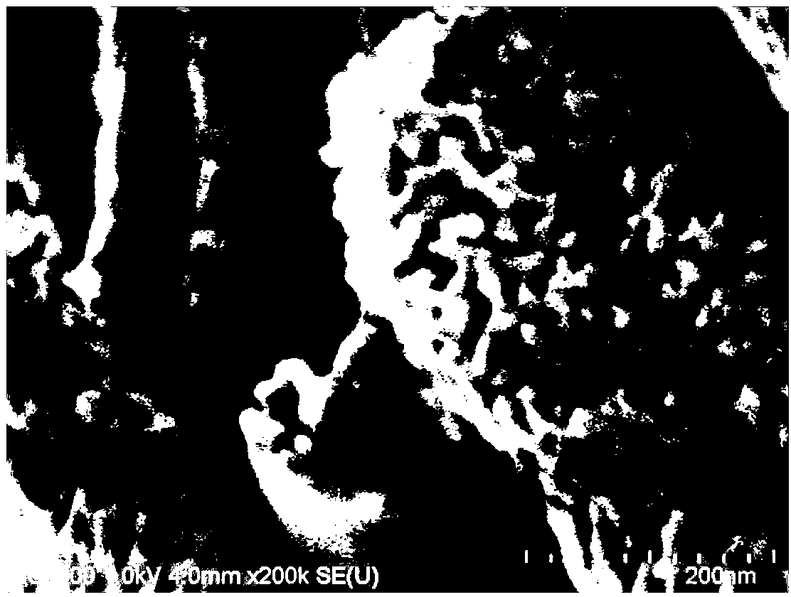 Method for treating waste water by using cyclic regeneration porous hollow aluminum oxide nano fiber