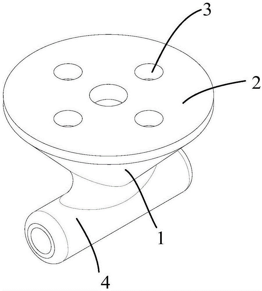 Nasal cavity dacryocyst drainage support frame