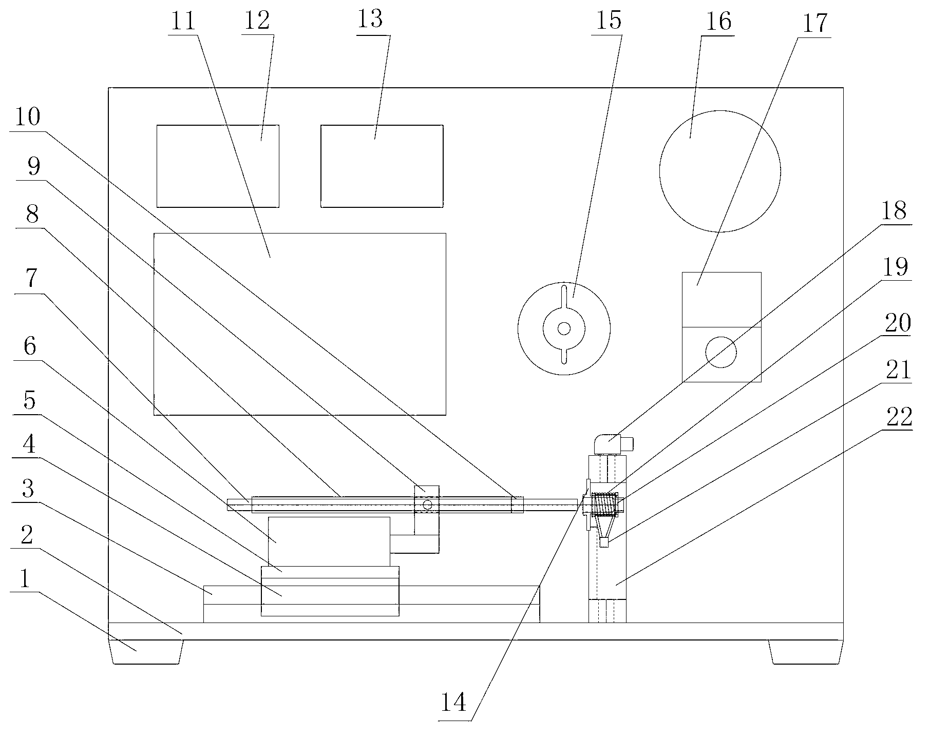 High-frequency inductive type catheter soft and hard joint welding device