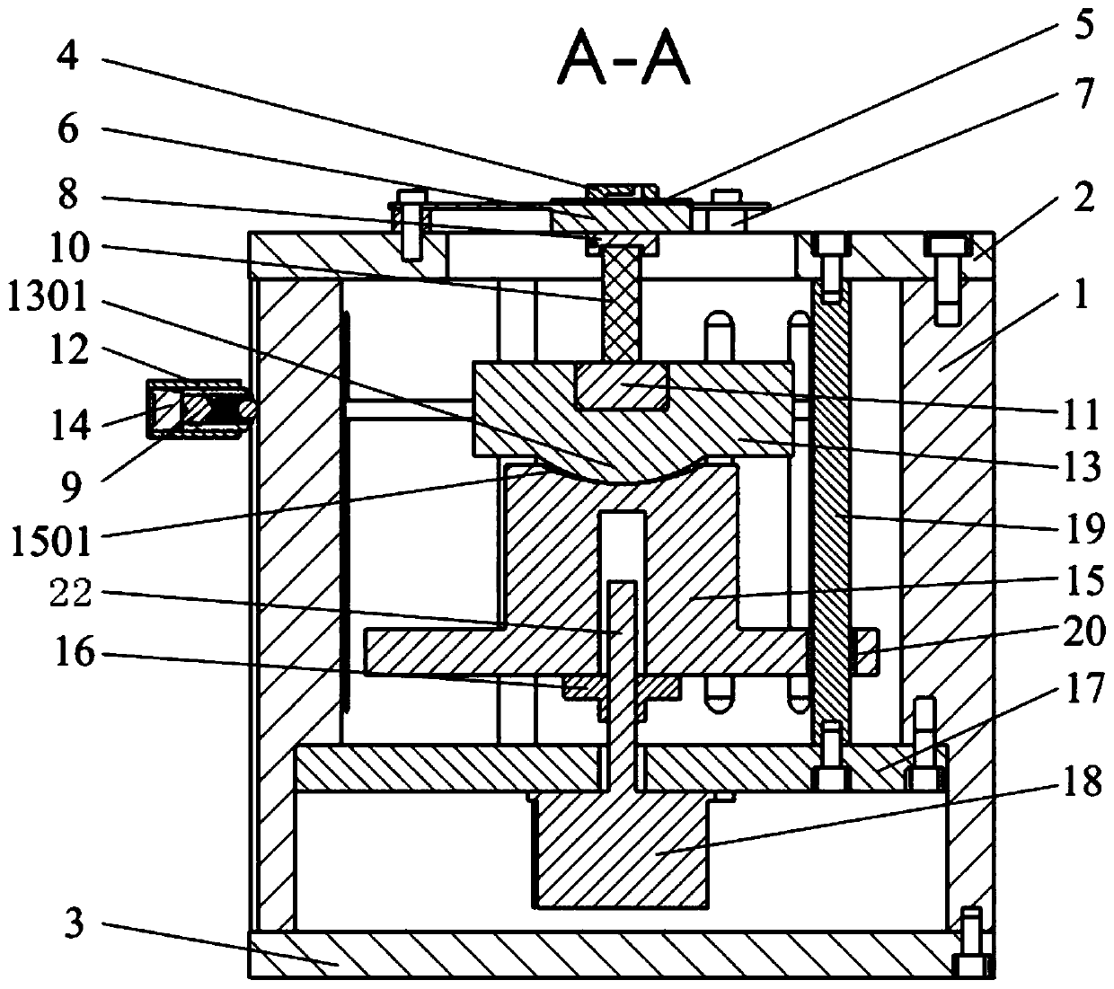 A three-axis dynamic loading device for mems microstructure based on piezoelectric ceramics