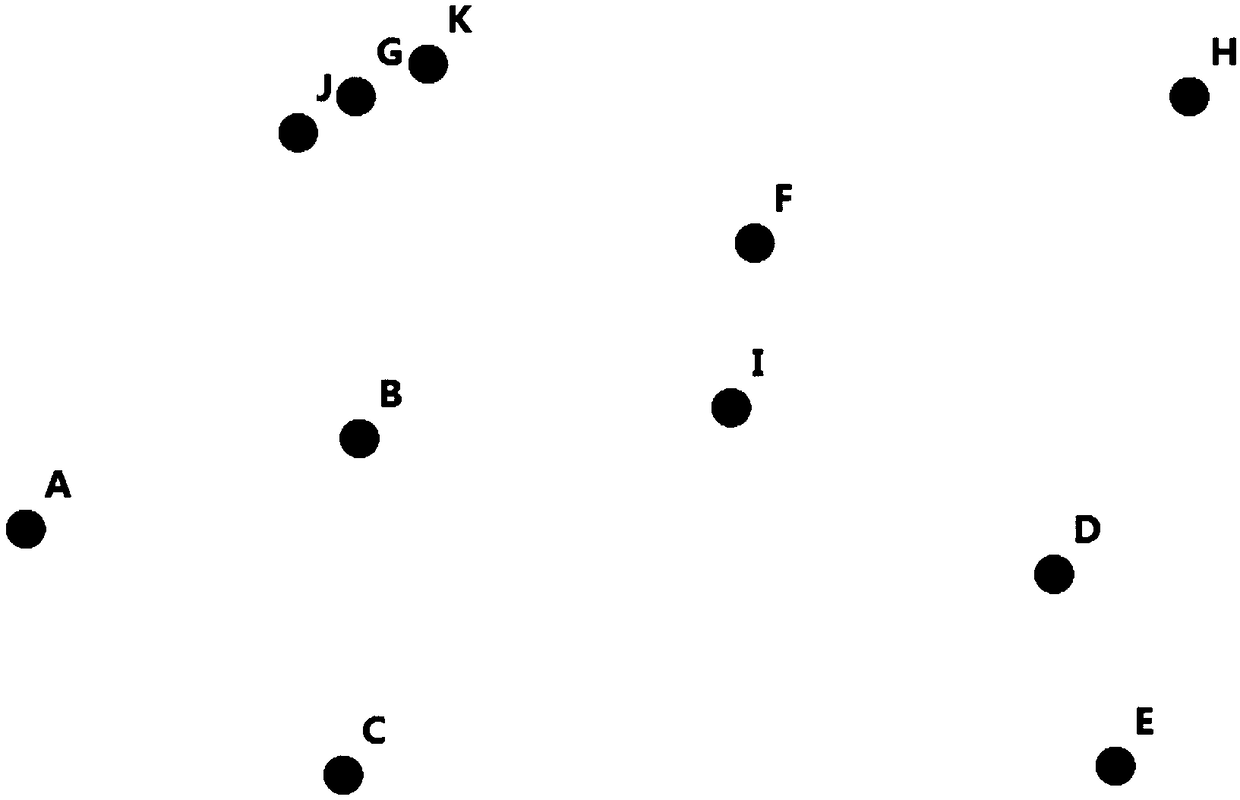 Population distribution calculation method