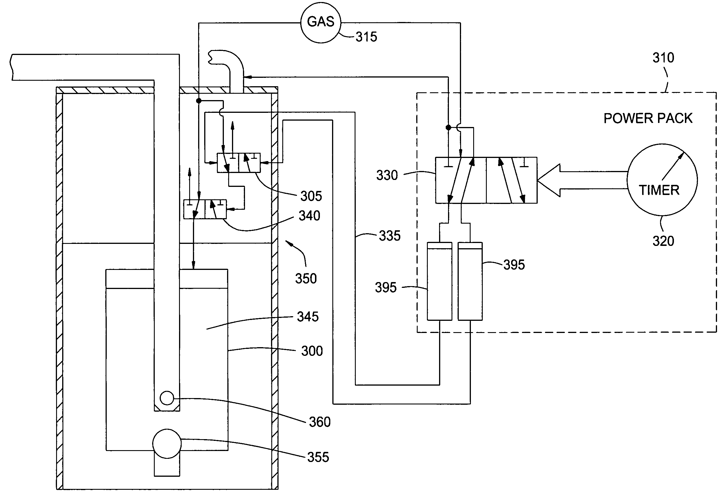 Gas operated pump for hydrocarbon wells