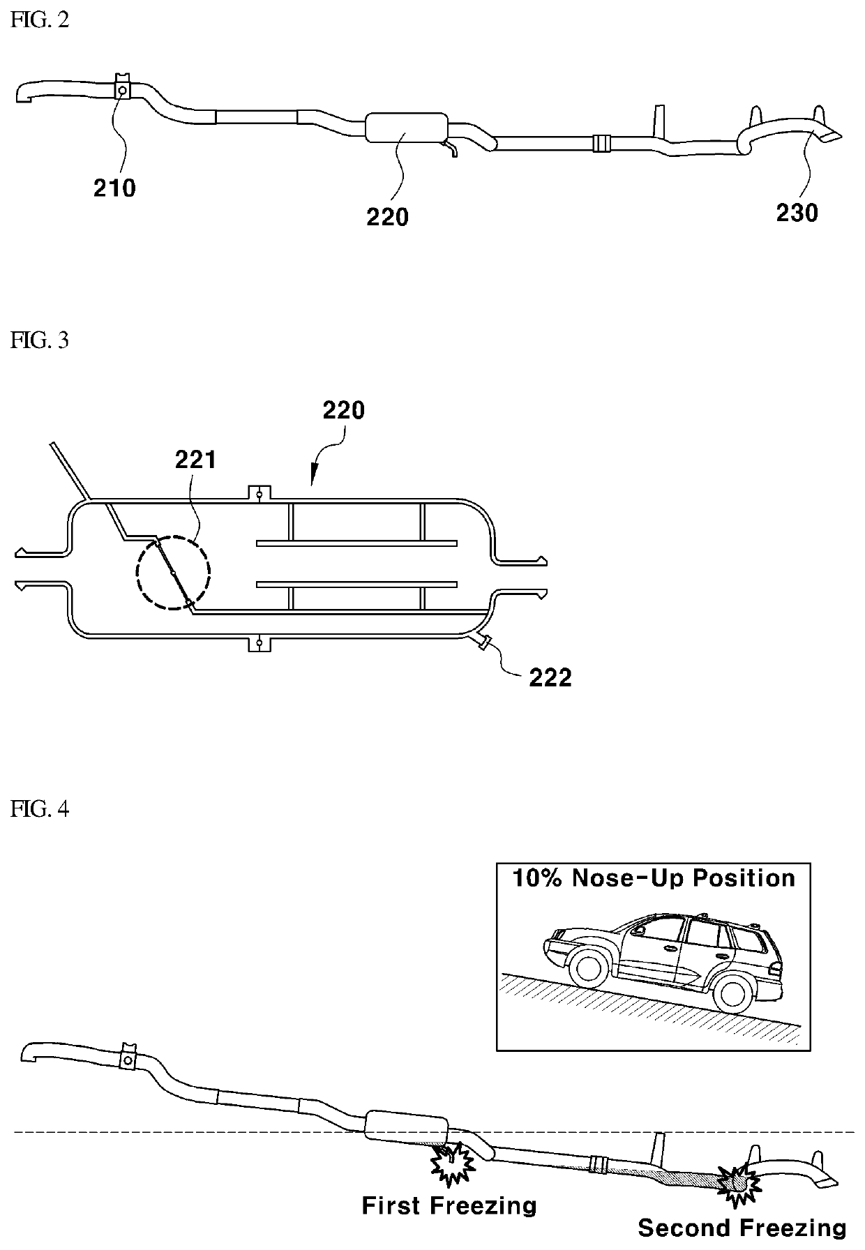 Control method for fuel cell system to prevent freezing in air exhaust system