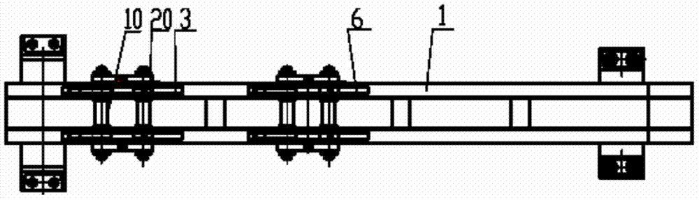 Automatic feeding device of wheel body type workpiece machine tool