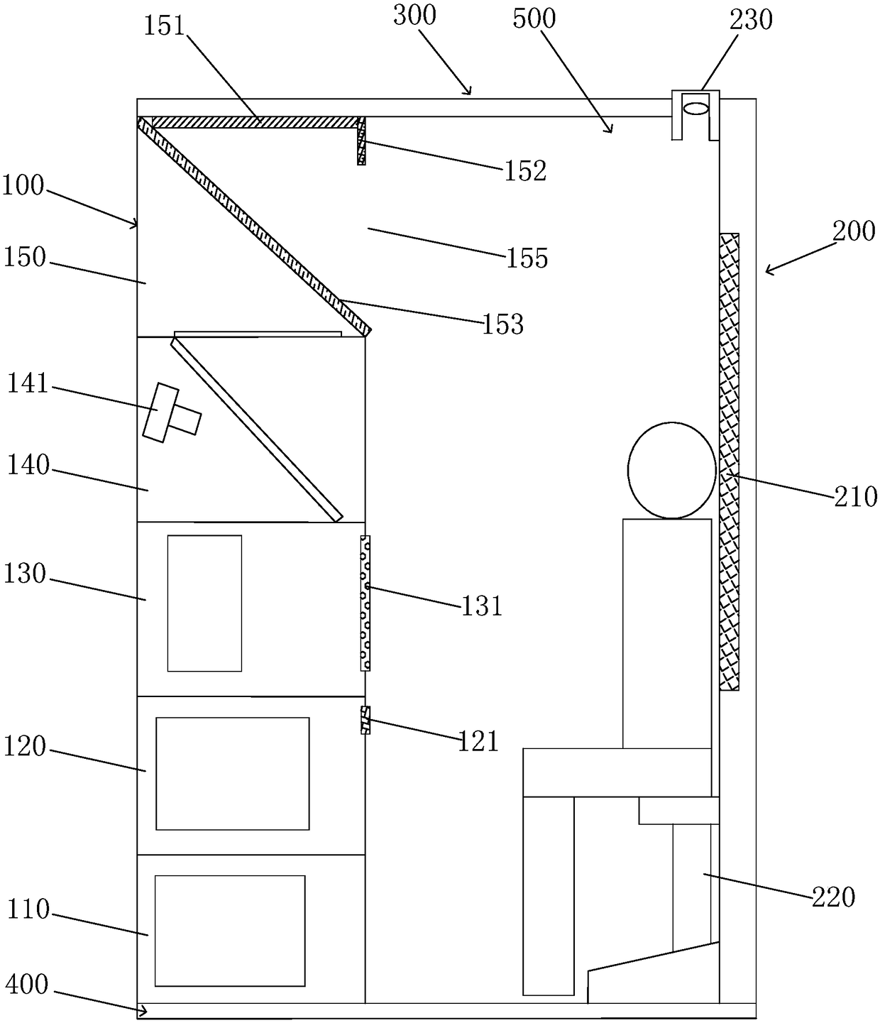 Self-service photographing device