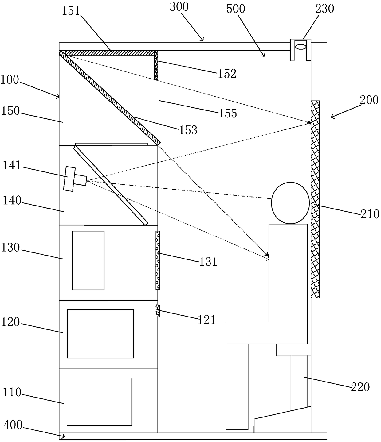 Self-service photographing device