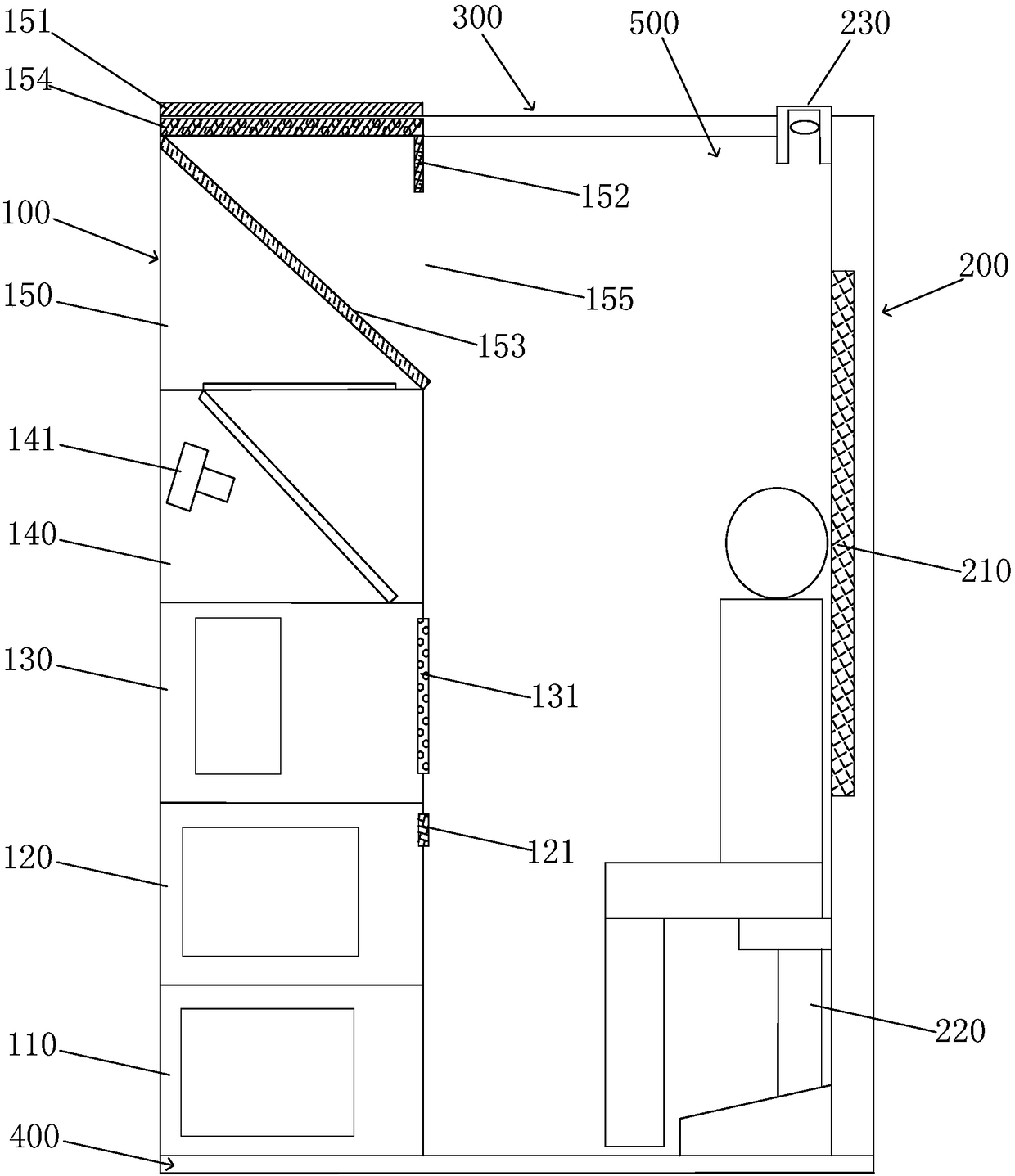 Self-service photographing device