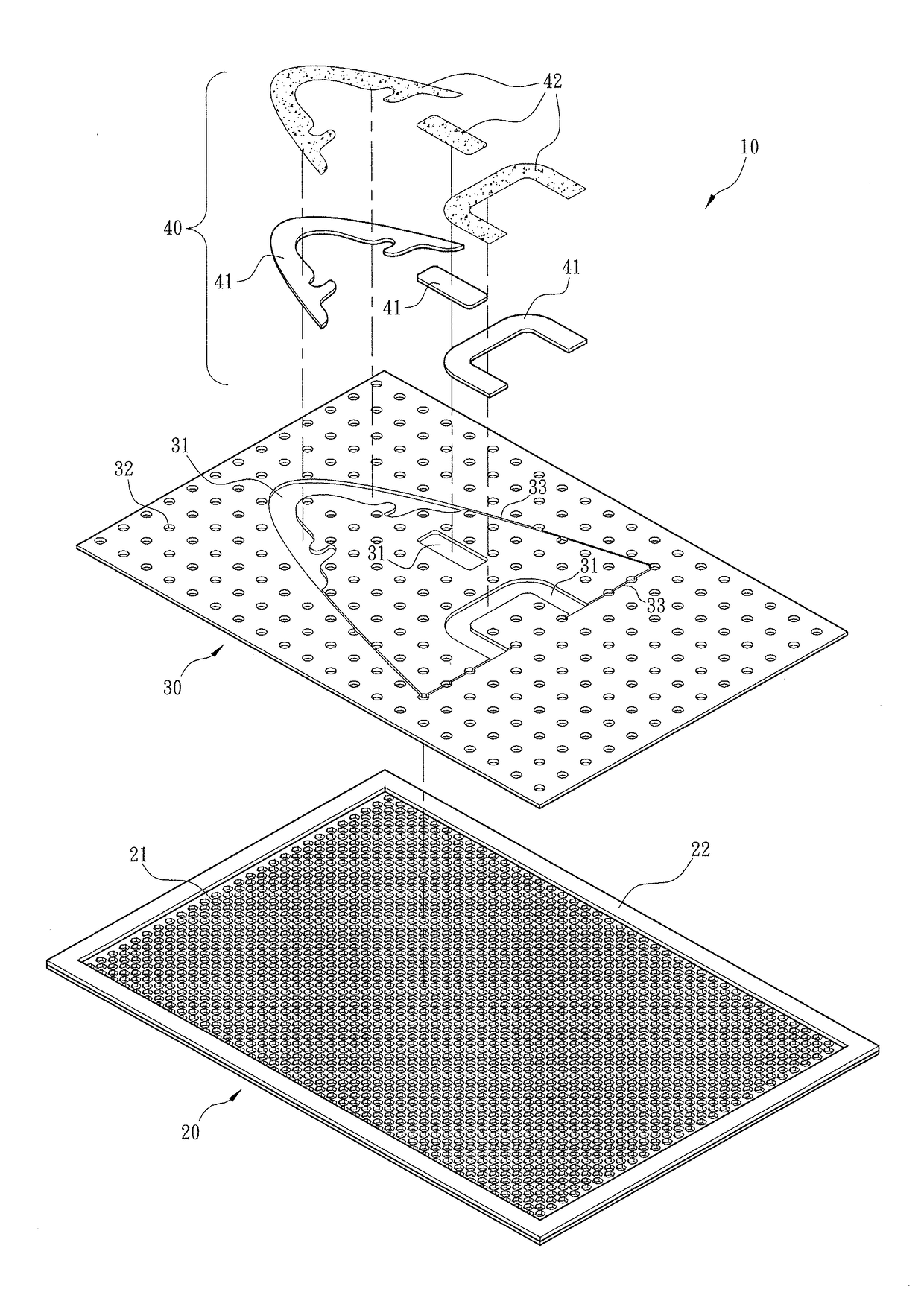 Cloth positioner for continuous processing