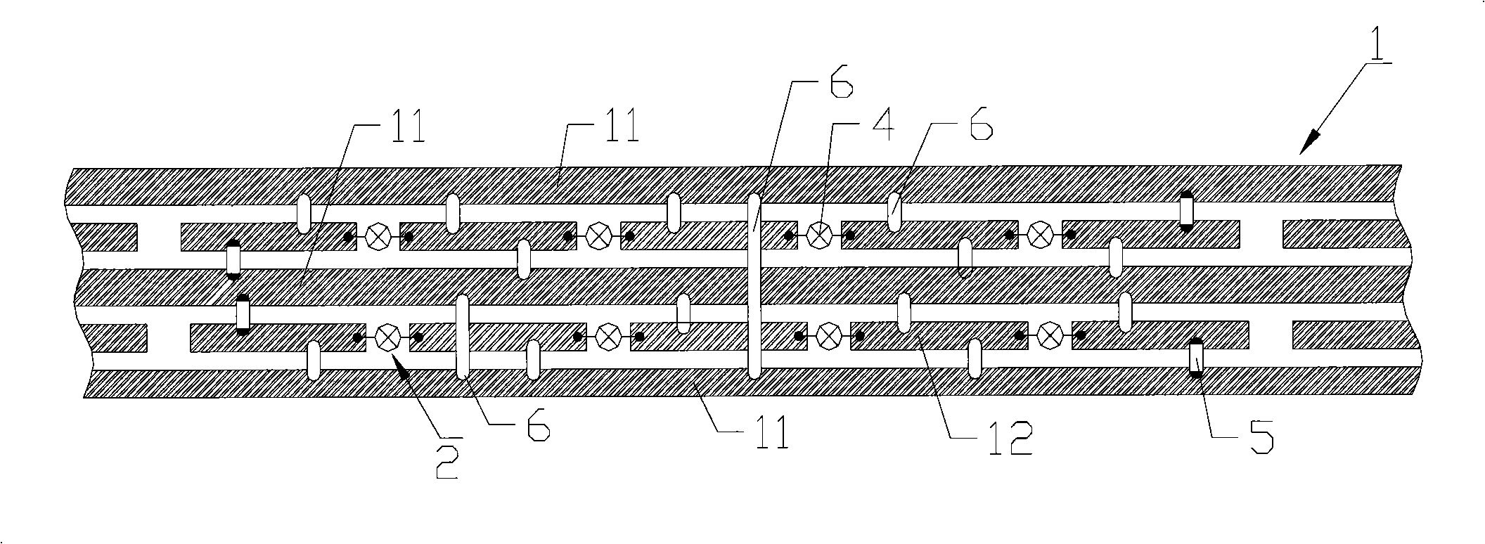 Method for making lamp strip and the lamp strip