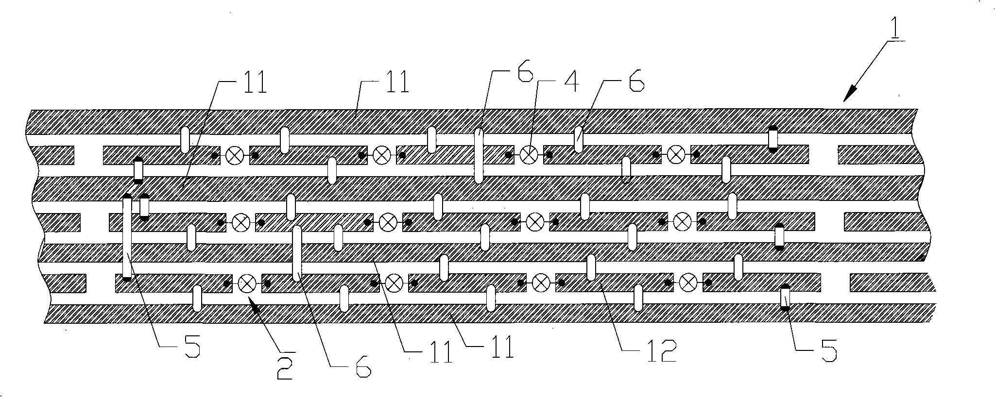 Method for making lamp strip and the lamp strip