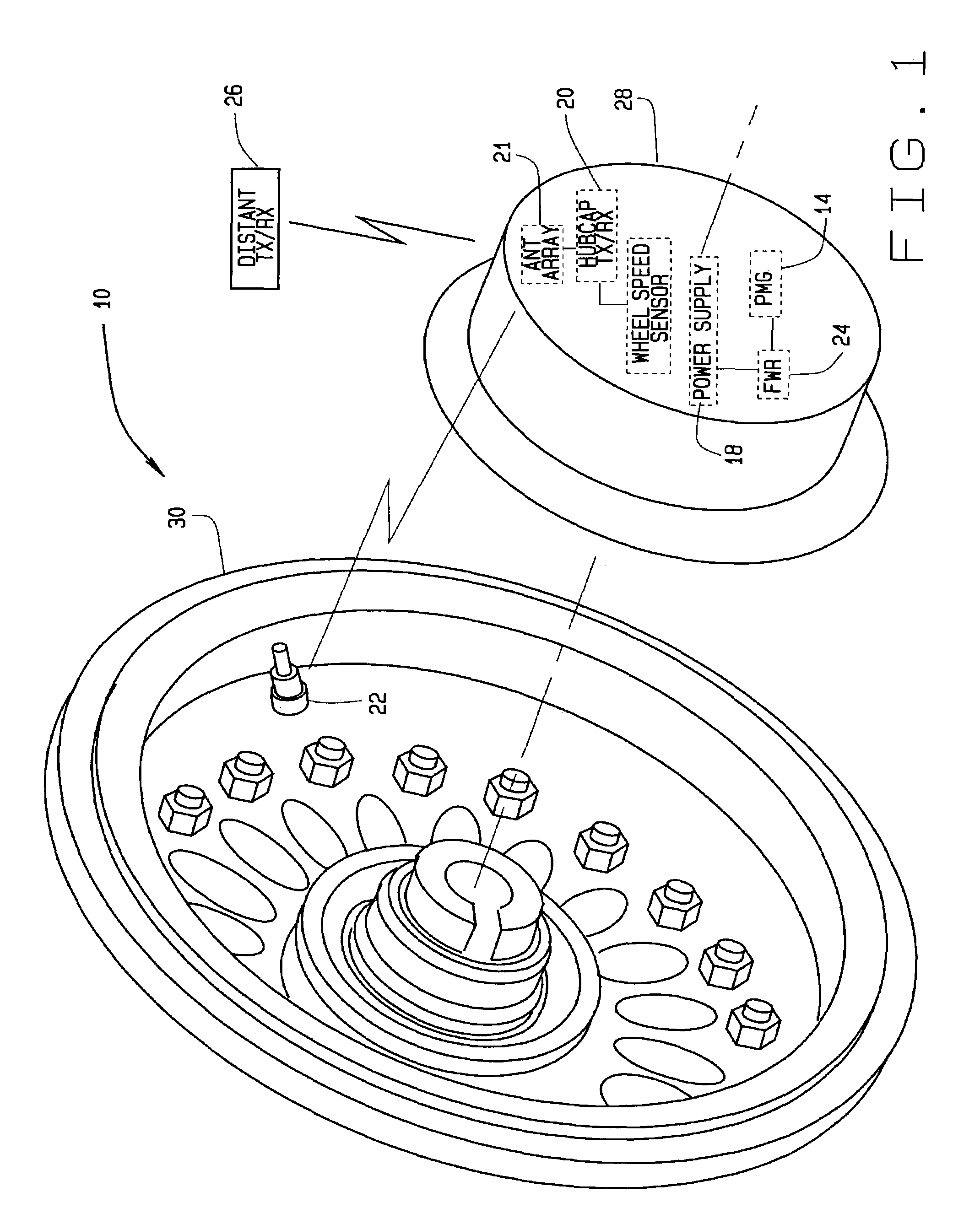 Wireless landing gear monitoring system