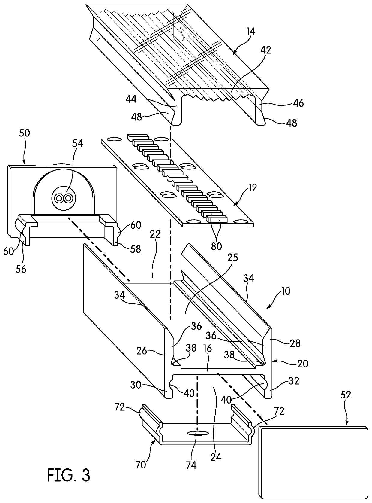 Channels and lenses for linear lighting