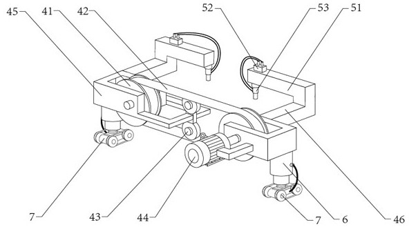 Screw polishing device