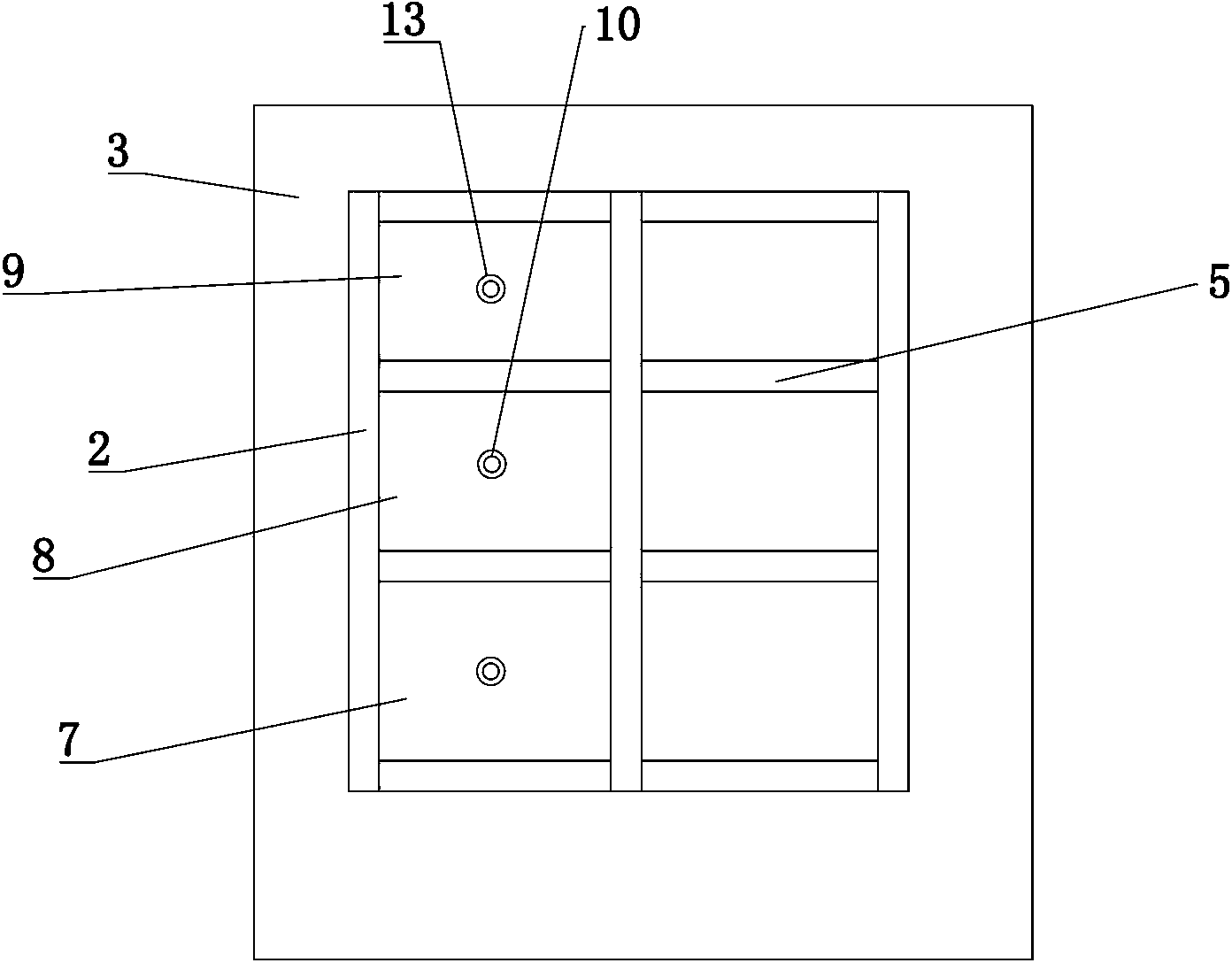 Method for lifting and centralizing sinking house