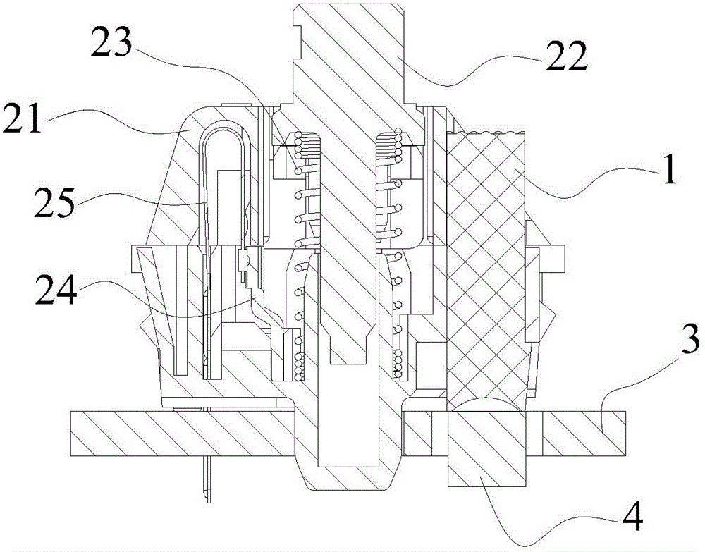 Mechanical switch light guide and mechanical switch added with light guide