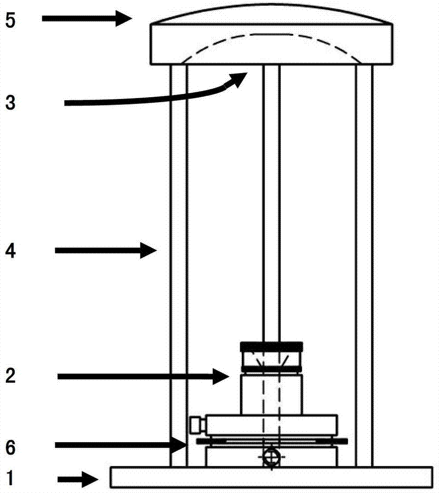 Hyperbolic concave refractive and reflective panorama camera and making method and application thereof