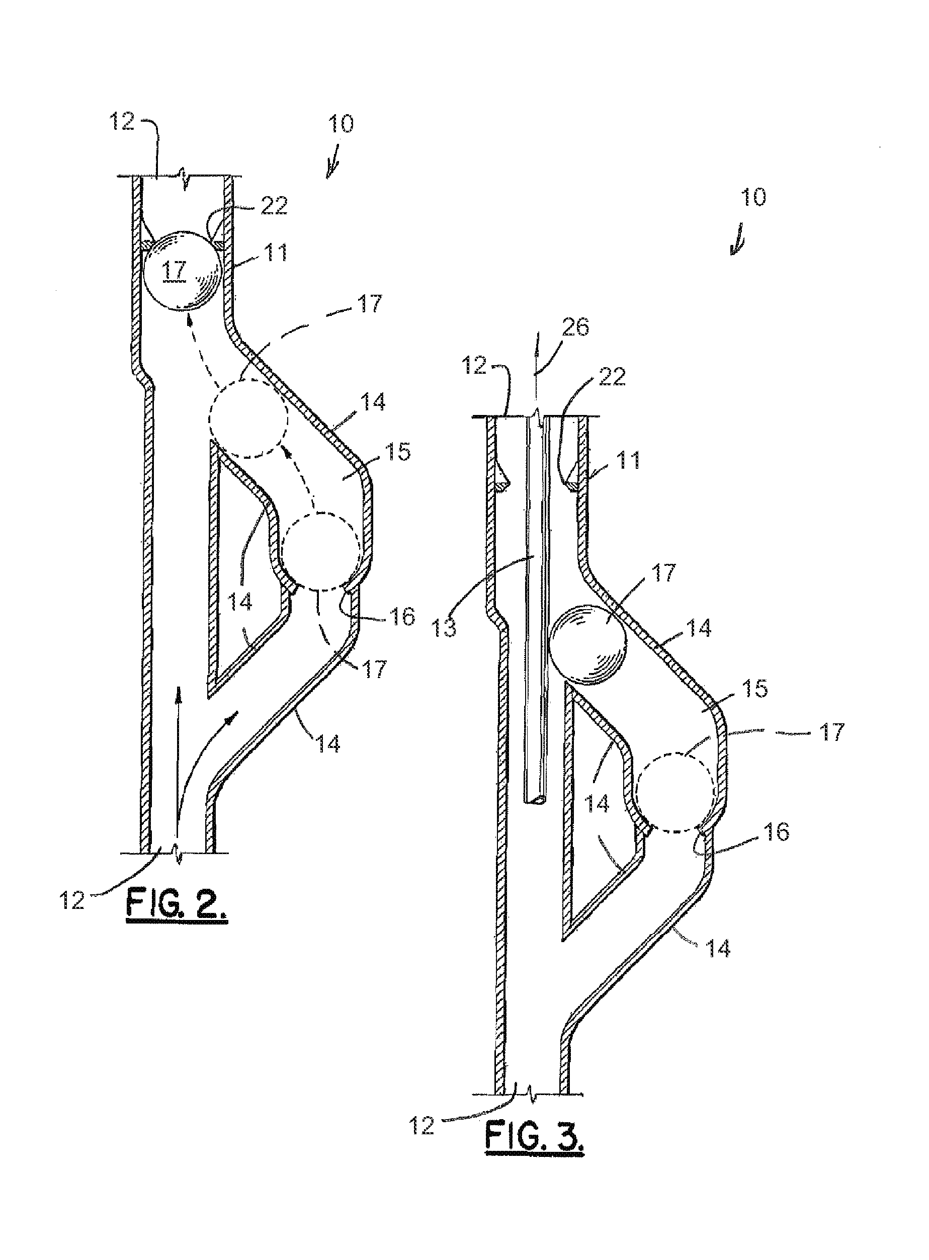 Oil well safety valve apparatus and method